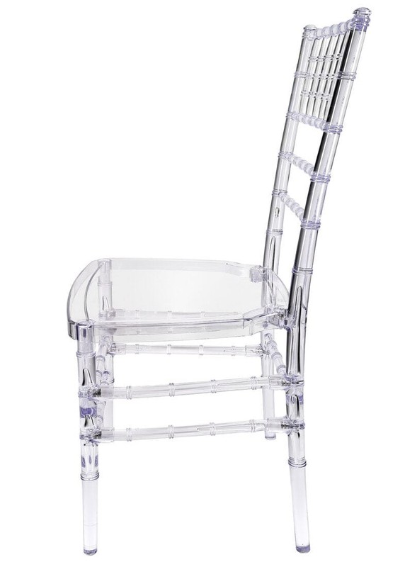 Clear Resin “Pro-Clear™” Unassembled Chiavari Chair, 4 Chair Bundle by Chivari gallery