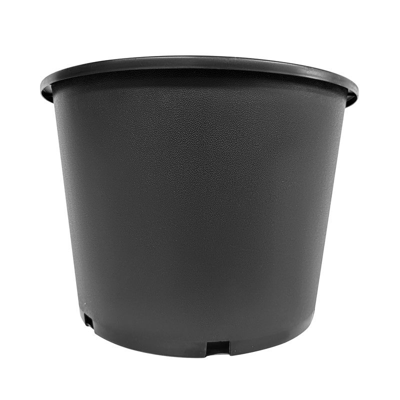 10 Pcs 7 Gallon Black Plastic Plant Nursery Pot Container Grow Flower Garden gallery