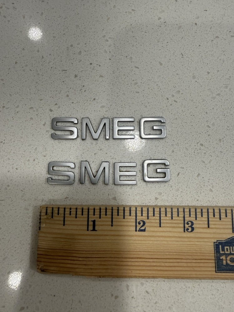 Smeg 3D Sliver Letters Kettle Klf03 Genuine Replacement