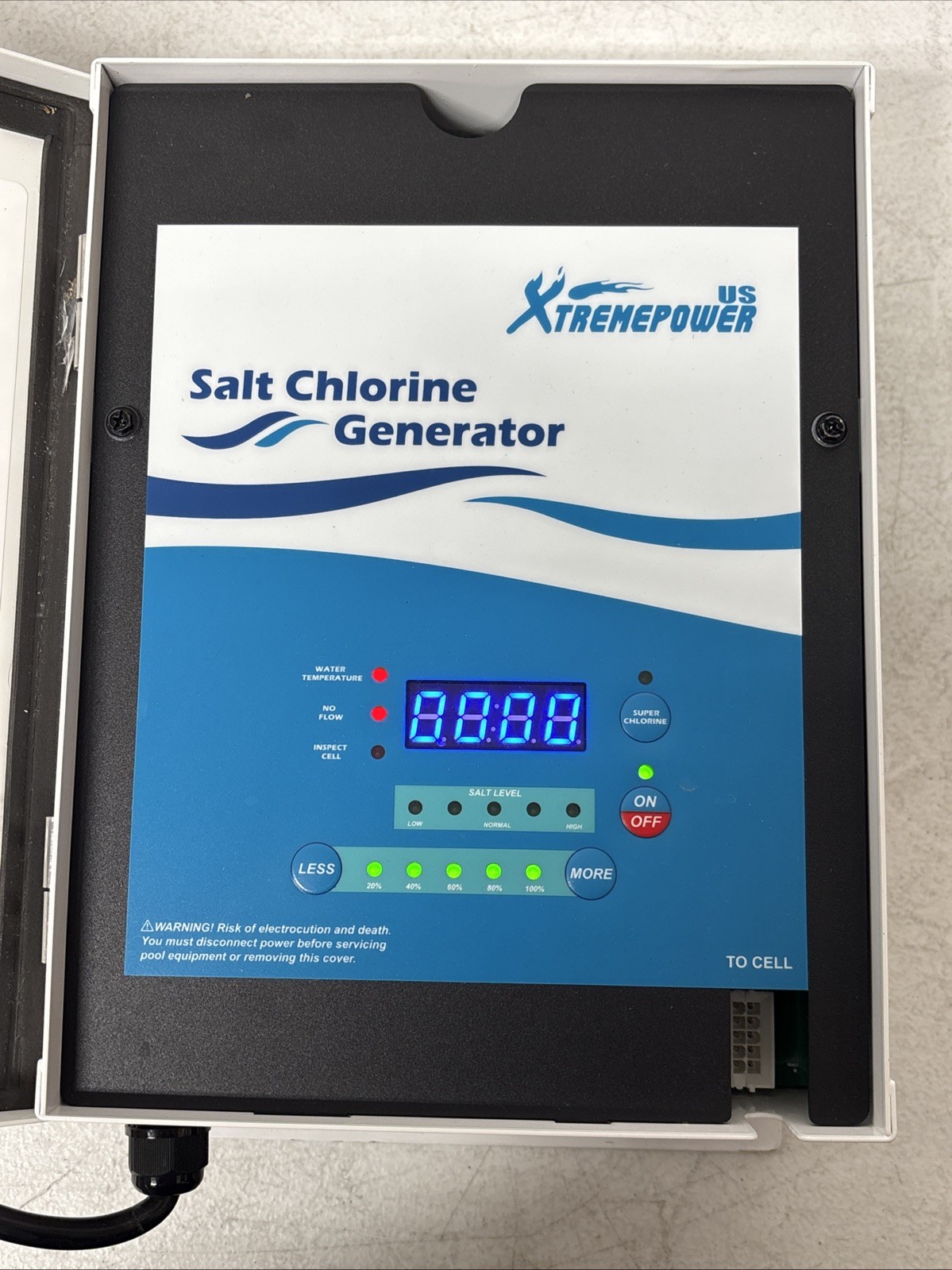 XtremepowerUS 25K Gallon Salt Water Pool Generator 90152 A0189 Control Box ONLY gallery