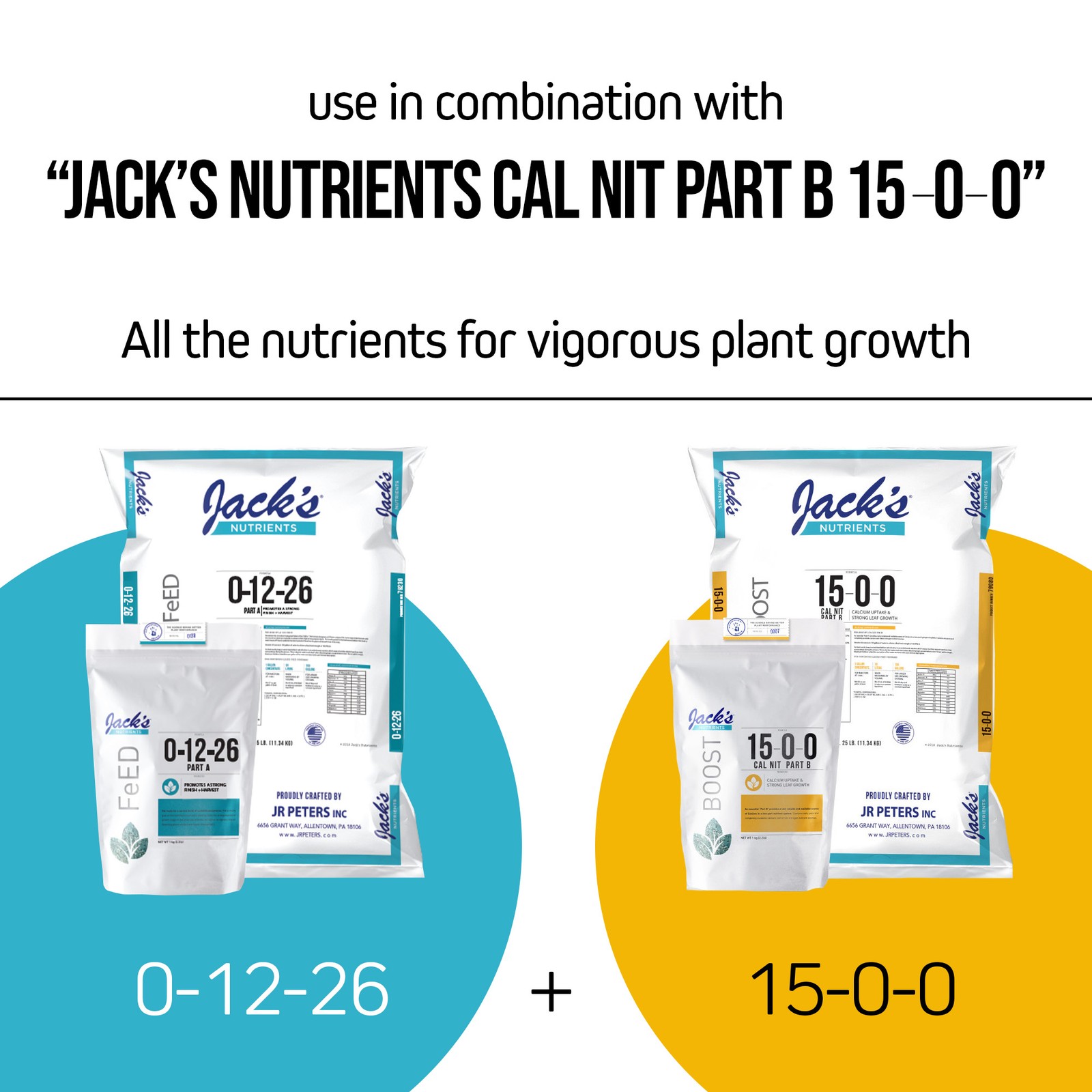 Jack’s Nutrients 0-12-26 Part A Water-Soluble Fertilizer, 25lbs gallery