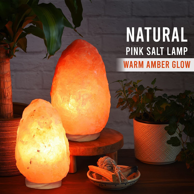 ✨Himalayan Glow Salt Lamp with Dimmer Switch 5-7 Lbs✨ gallery