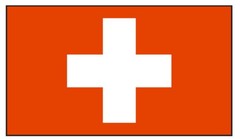 Switzerland International Flag Sticker Decal F487