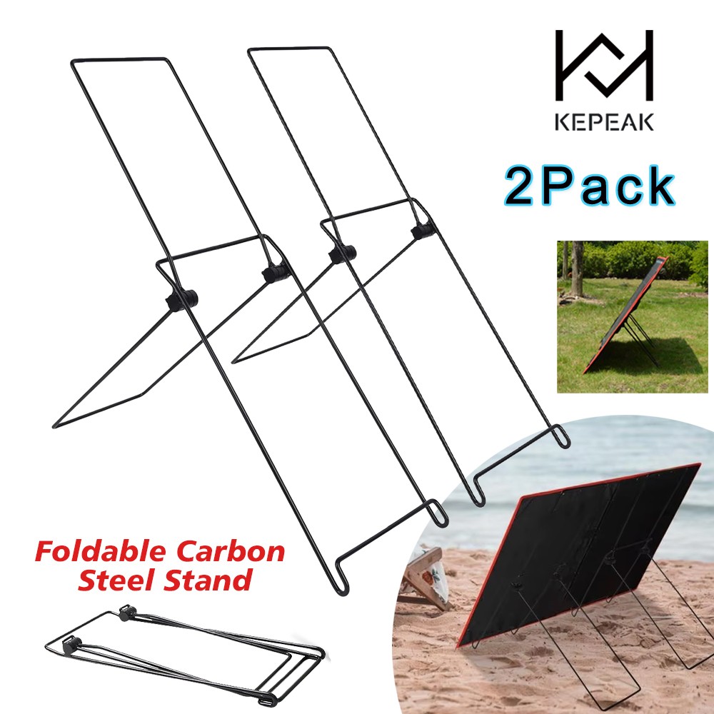 Lightweight Foldable Bracket For Solar Panel Portable Carbon Steel Stand Support gallery