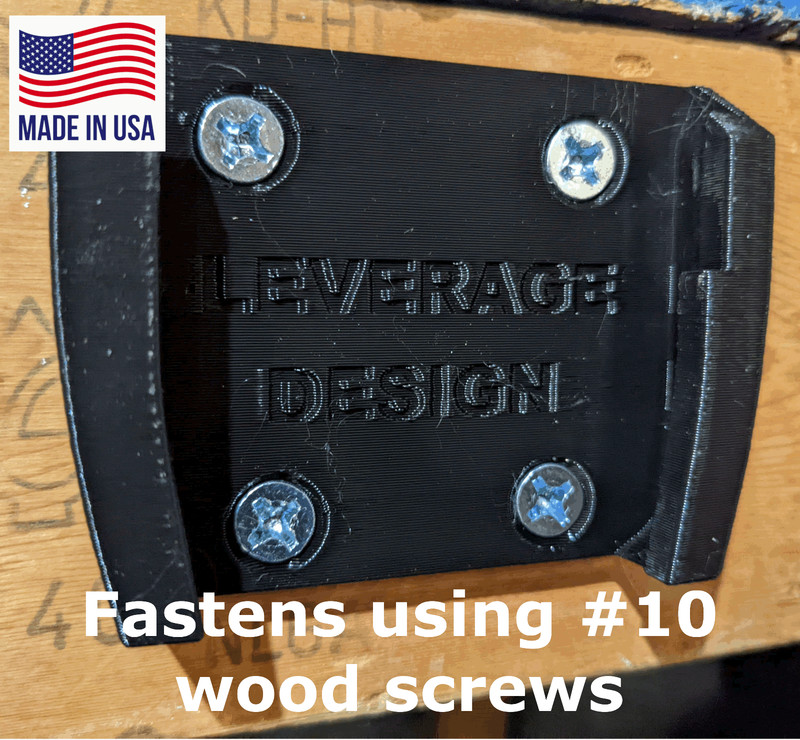 ORANGE! 6 Pack: RIDGID 18V Battery Mounts / Hangers / Holders - MADE IN USA gallery