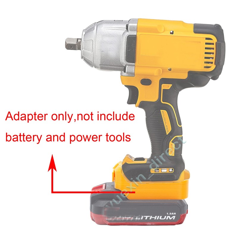 Adapter Converter For Bauer 20V Battery to for Dewalt 20V Li-ion Tools Connector gallery