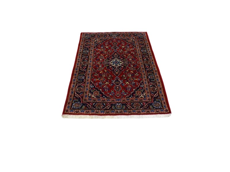 Keshan - 147 x 102 cm - Professionally Cleaned - Hand-Knotted Oriental Rug gallery