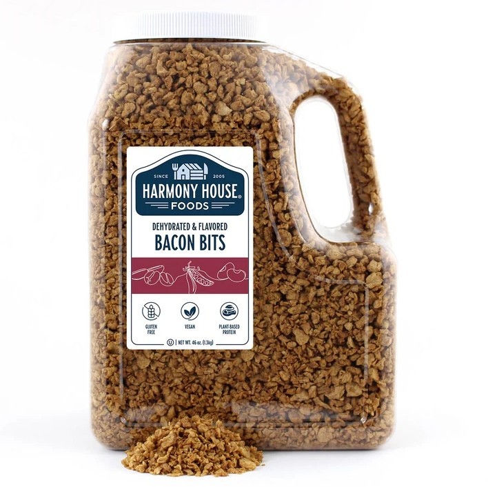 Bacon Bits (Flavored)-Excellent for backpackers, RV'ers, or for your cupboard! gallery