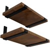 4 Pack 8 inch Floating Shelf Bracket 1/5 inch Thick Heavy Duty Bracket DIY gallery
