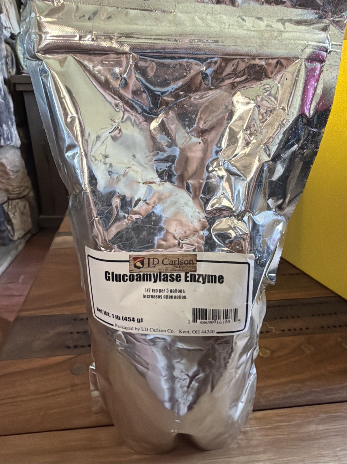 LD Carlson Glucoamylase Enzyme - 1 Pound Bag gallery