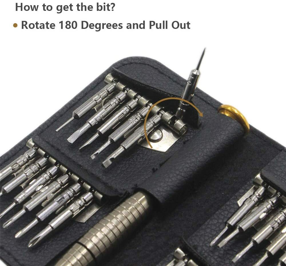 Screwdriver Set 25 in 1 Mini Precision Screwdriver Portable Repair Tool Kit New gallery