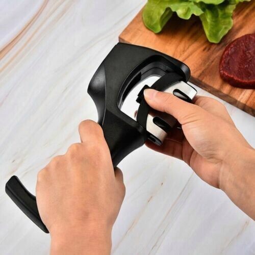 3 Stage Knife Sharpener Professional Ceramic Tungsten Kitchen Sharpening System gallery