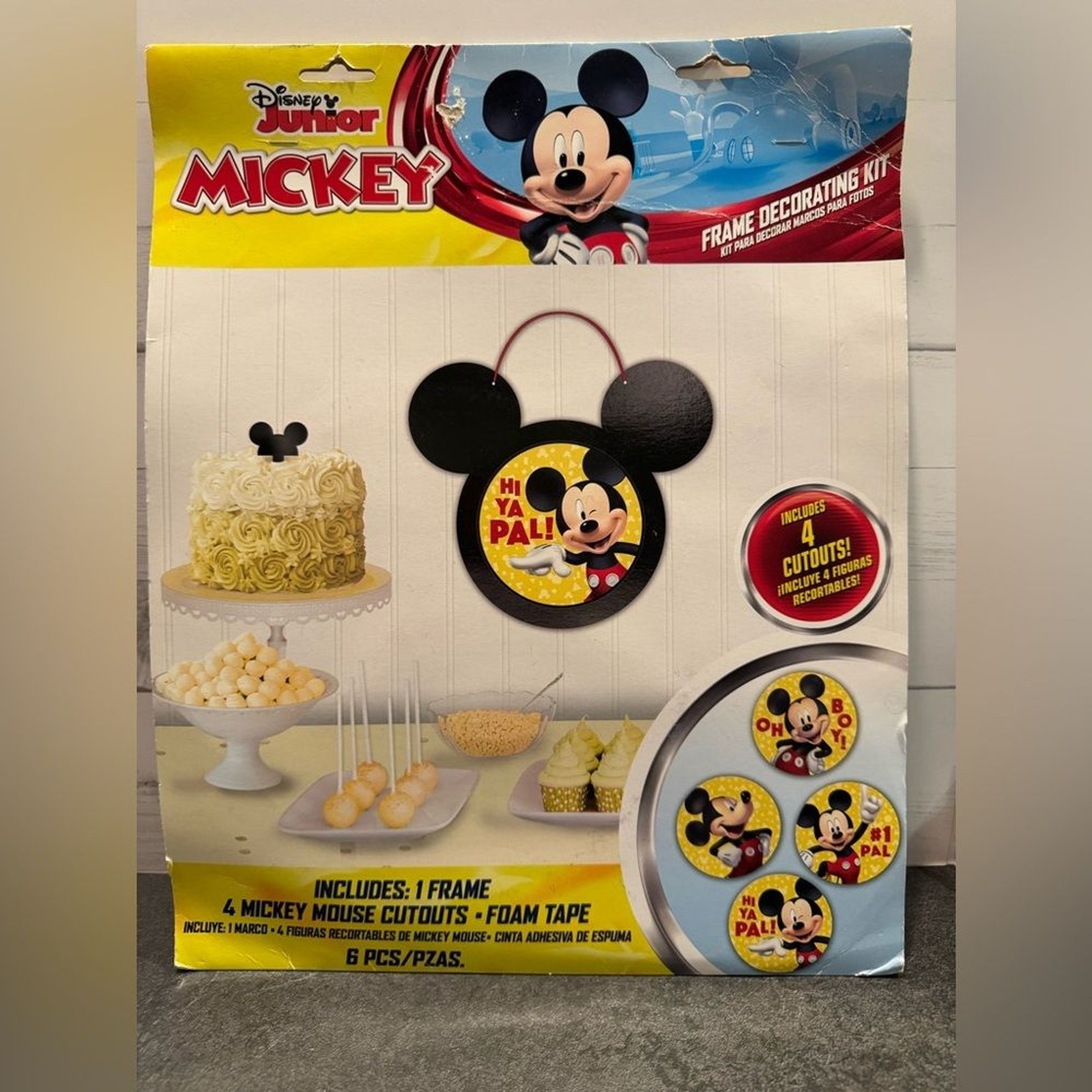 Disney Junior Mickey Mouse Party Frame Decorating Kit NEW gallery