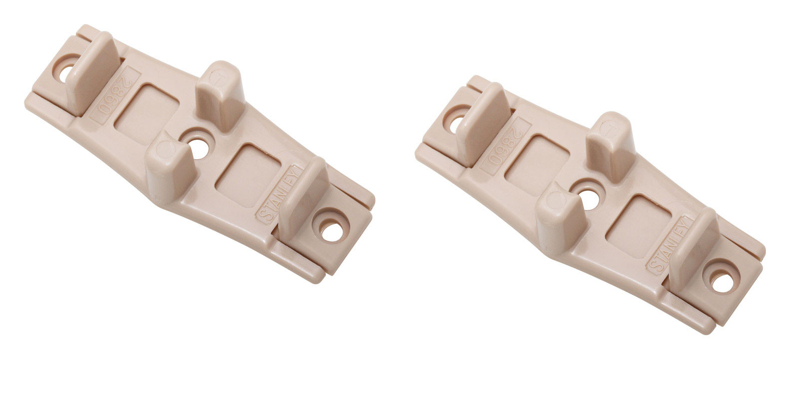 2 pack National N344-846 Sliding Door Guide V197 Tan NEW IN PACKAGE gallery