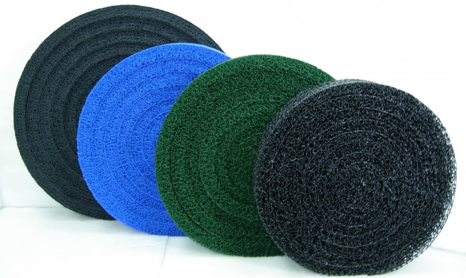 Matala Filter Media Rolls - In Black, Green, Blue or Grey; 17-37" Diameter Sizes gallery