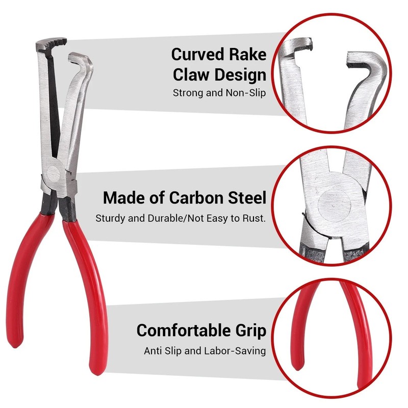 4 Pcs Electrical Disconnect Pliers for Cars, Automotive Electrical Terminal Conn gallery