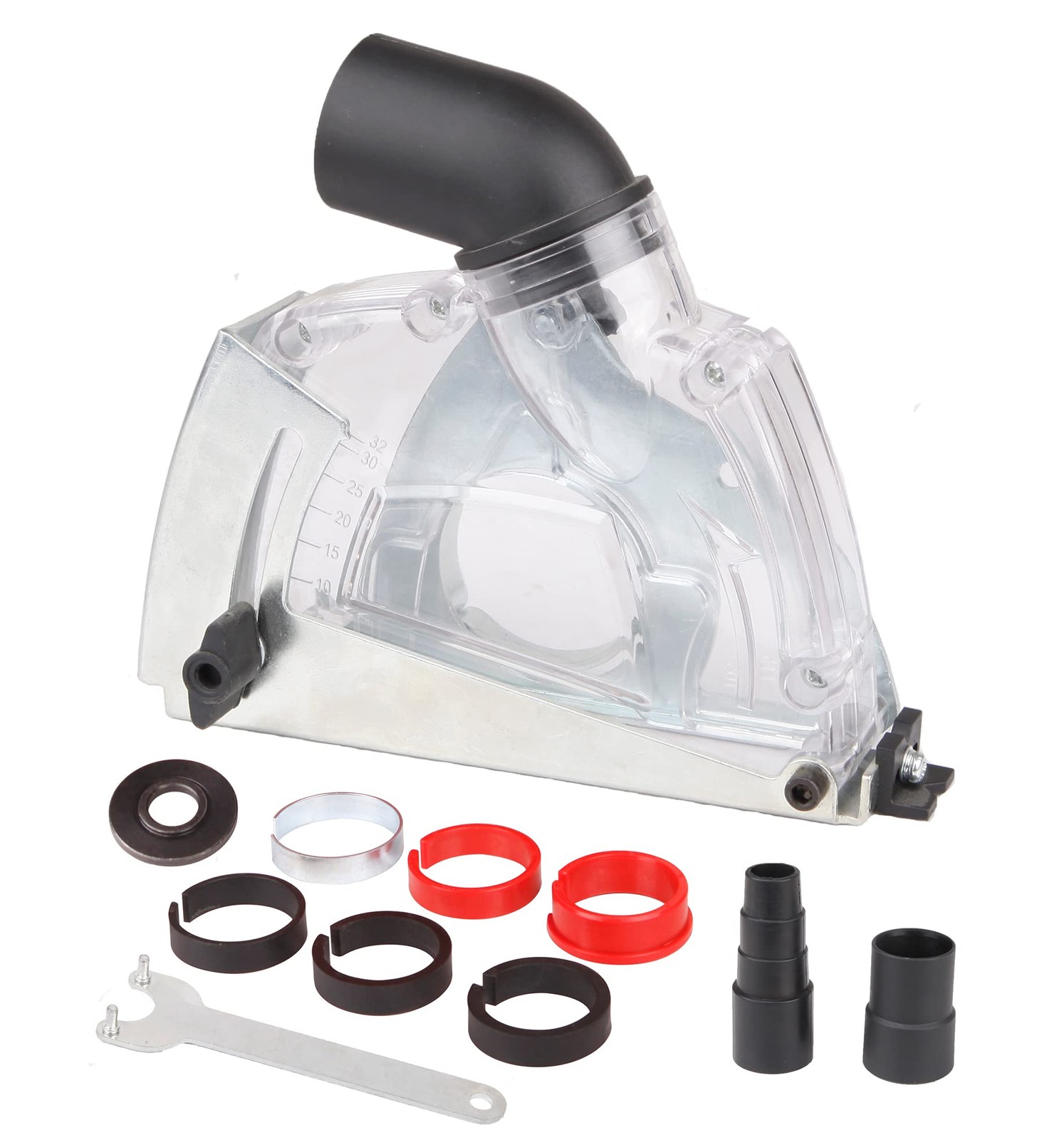 Dust Collector Attachmentcutting Dust Shroud For Angle Grinder 41/2 Inch To 5 In gallery