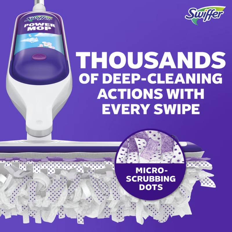 Swiffer PowerMop Multi-Surface Mop Cleaning Set Pads & Solution New gallery