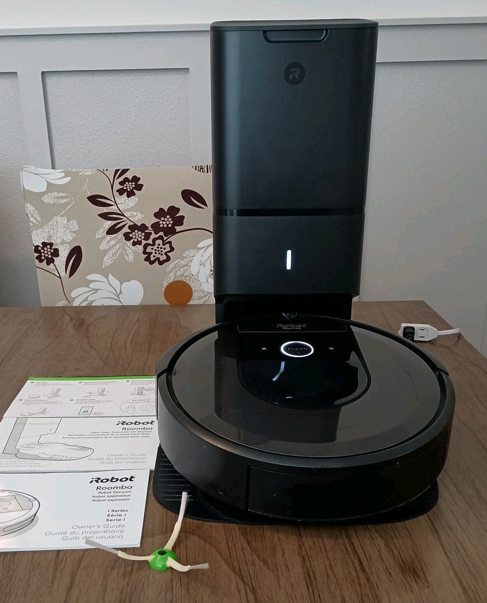 iRobot Roomba i7+ 7550 Wi-Fi Connected Robotic Vacuum Cleaner- gallery