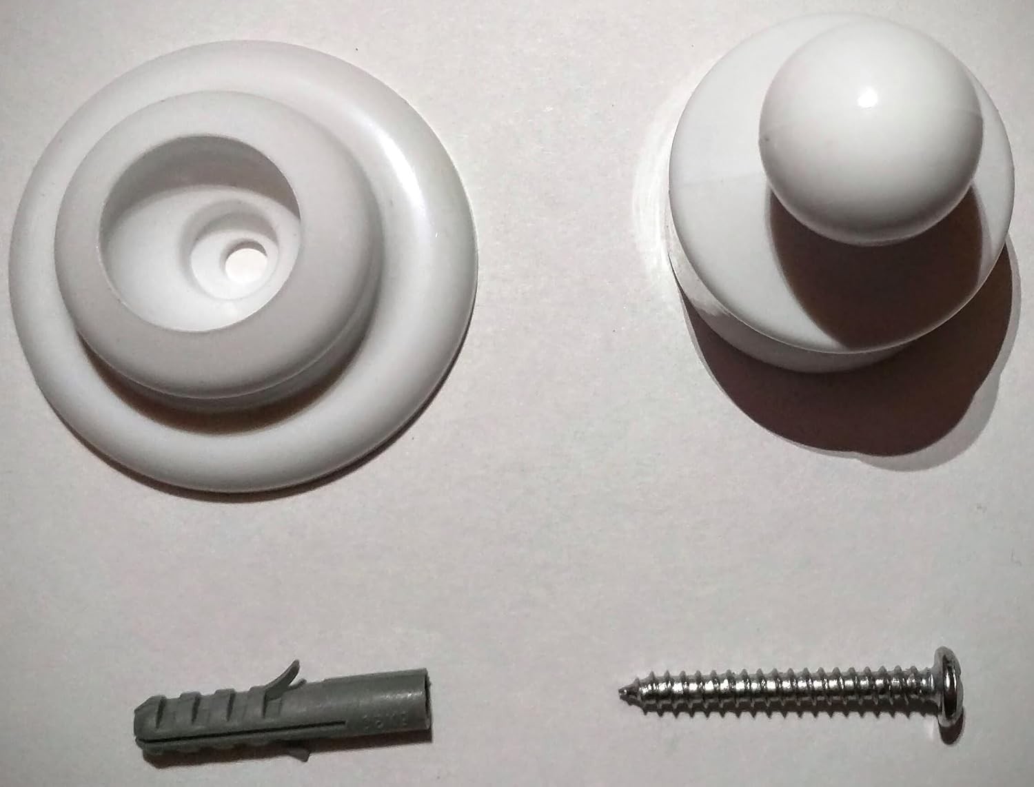 Easy-to-Install Shower Rod Mount for Sloped Walls - All Hardware Included gallery