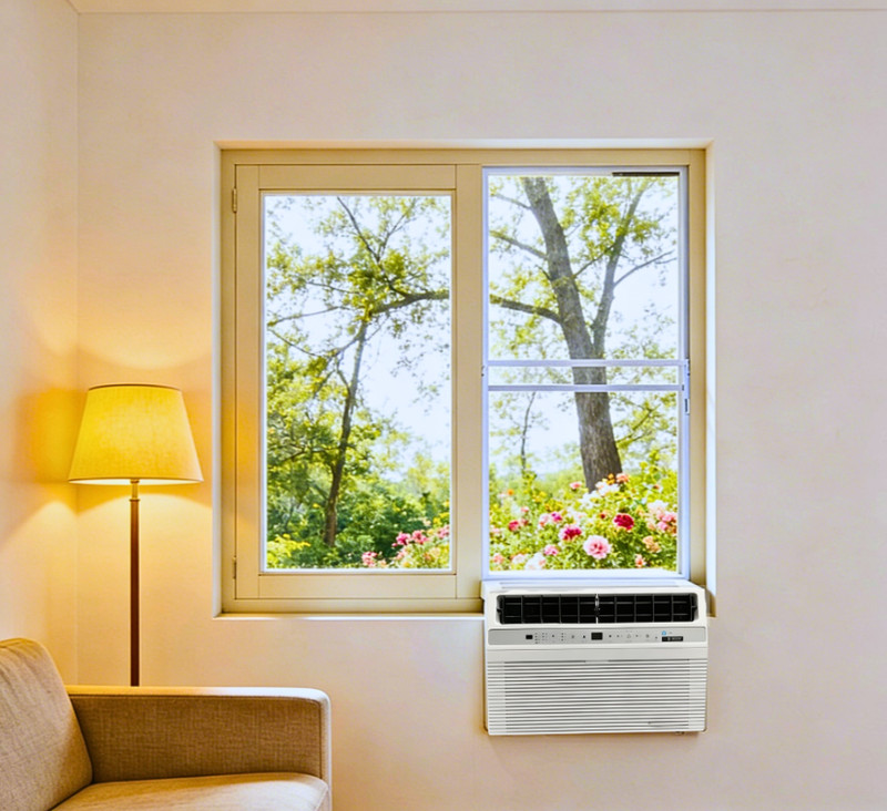 Adjustable Window Kit Saddle air conditioner Sliding window, Reinforced Aluminum gallery