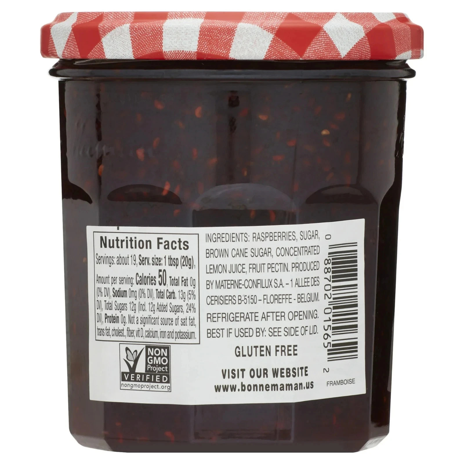 Bonne Maman Raspberry Preserves 13 oz gallery