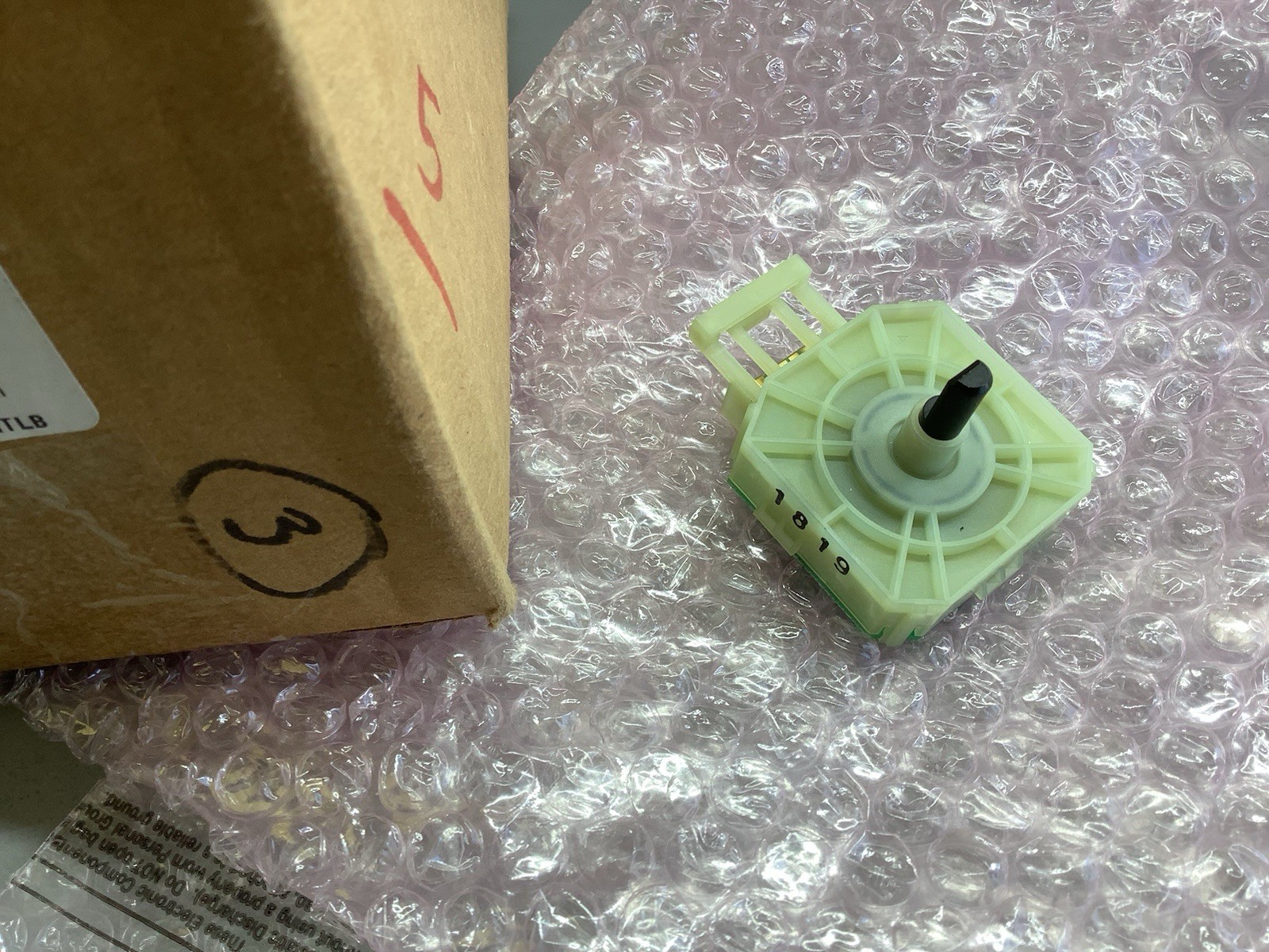 NEW OEM Genuine Electrolux Laundry Cycle Selector Switch 137493400 gallery
