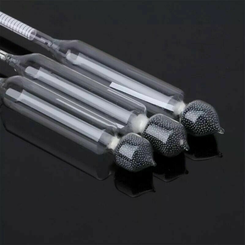 Alcohol Hydrometer Proof & Tralle Meter Distilling Tester Spirit Scale 0-100% US gallery