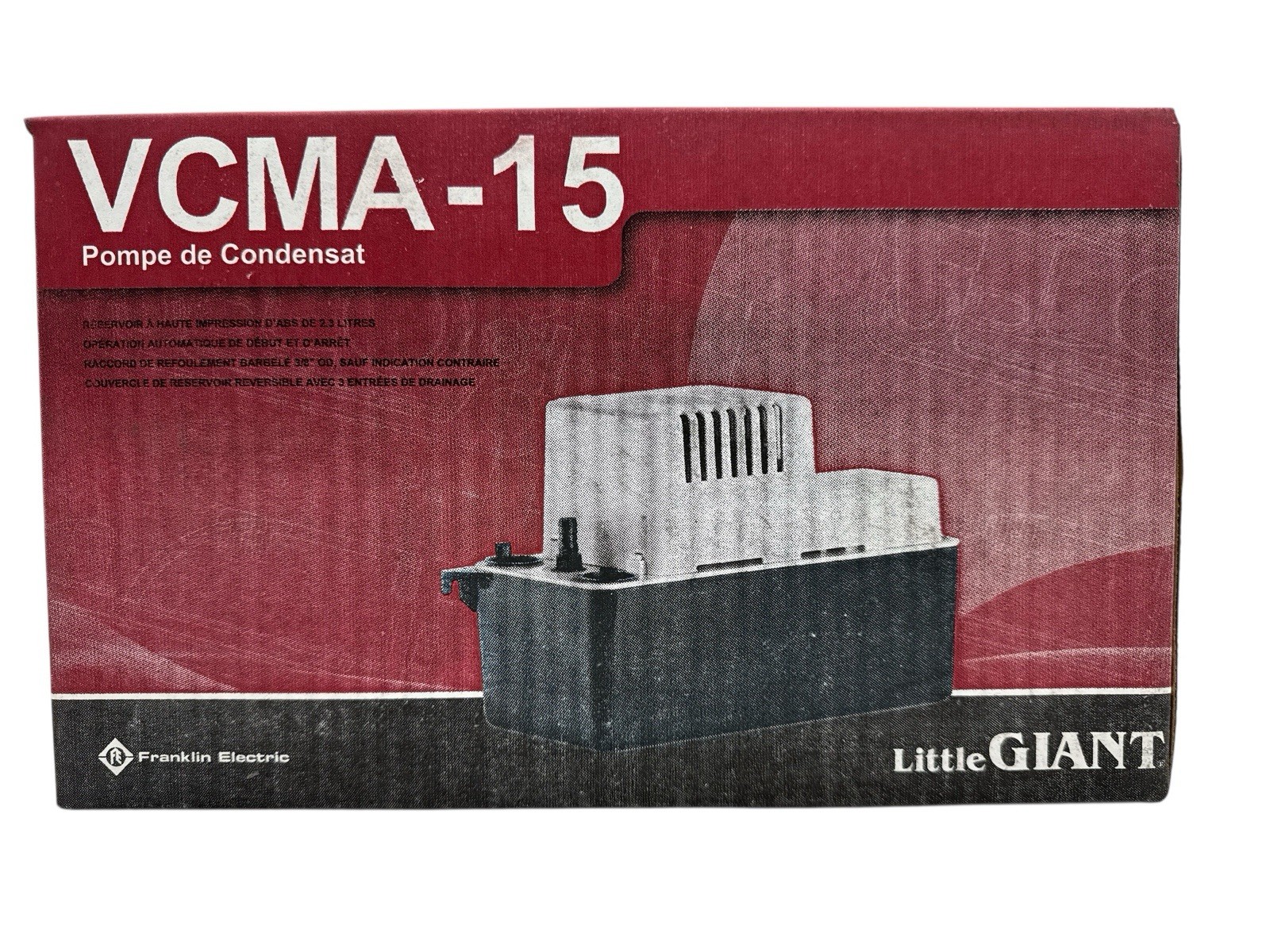 Little Giant VCMA-15ULS Automatic Condensate Pump w/ Safety Switch 554405 New gallery