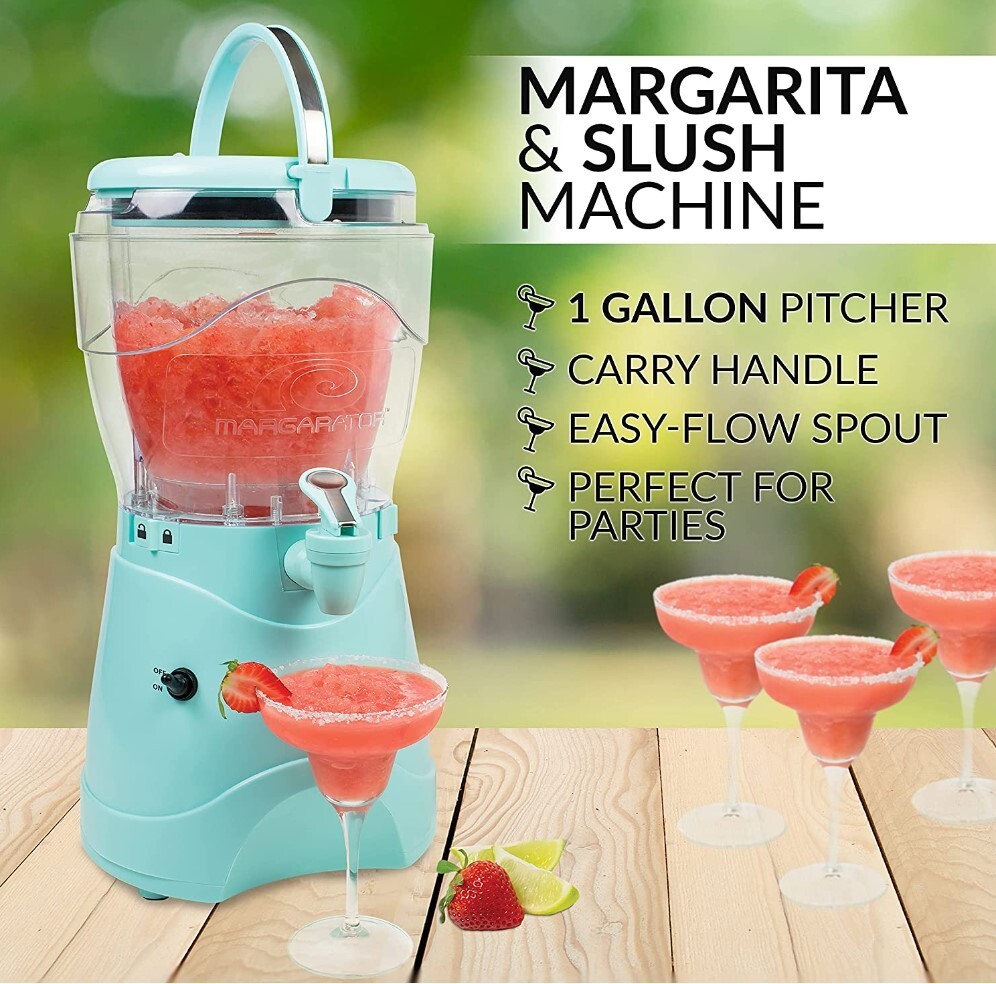 Nostalgia 128-Ounce Margarita Maker & Slushie Machine, Makes One Gallon. gallery