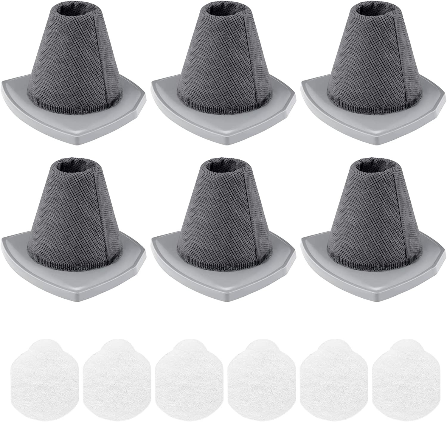 6 Packs Vacuum Filter Set for Eureka NES215A Blaze 3-In-1 NES210, NES212, NES215 gallery