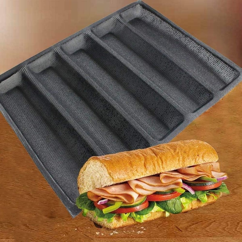Durable Silicone Perforated Baking Form - Versatile Bread Pan & Food Mat gallery