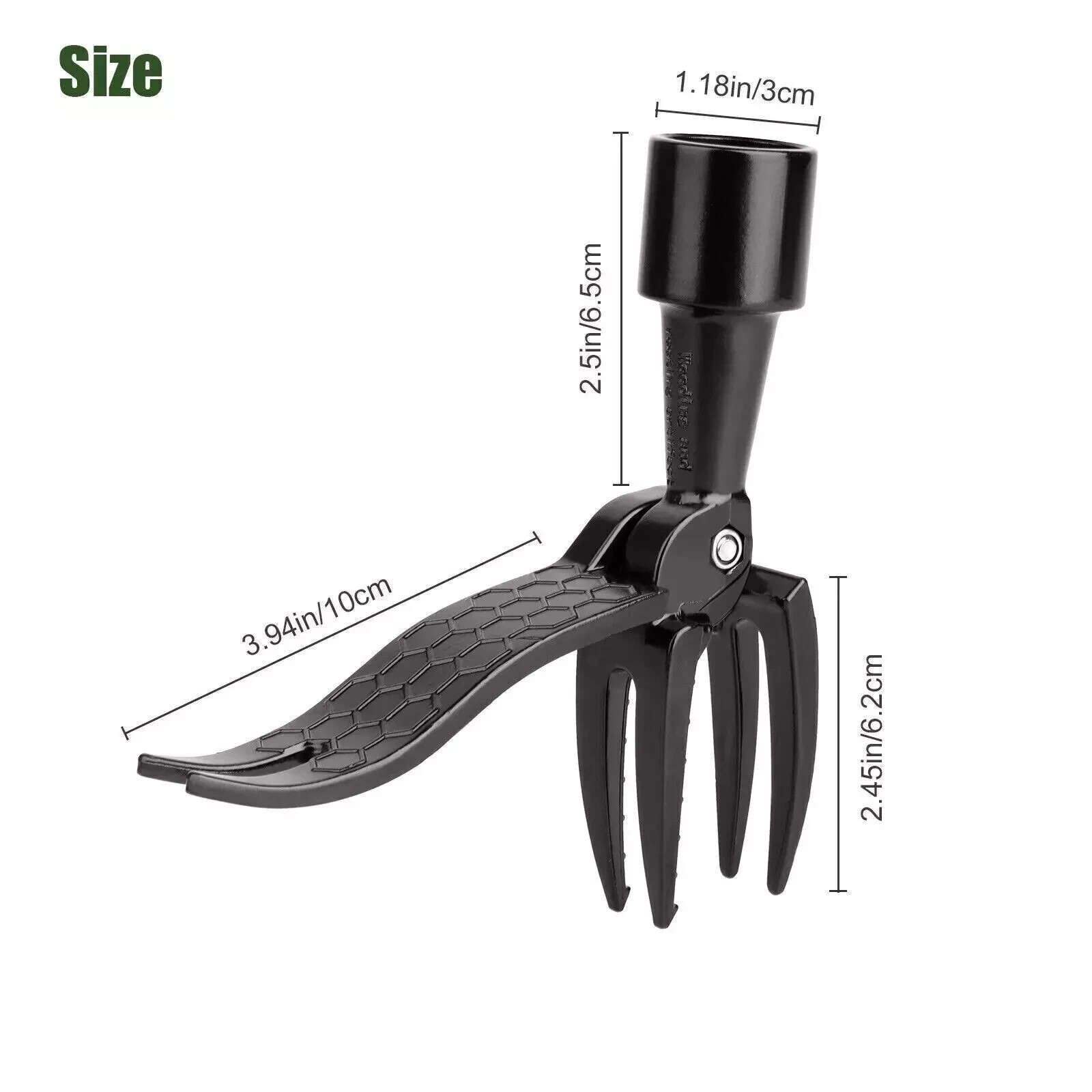 Weeder Puller Stand Up Weed Tool Handle Claw Garden Outdoor Root Remover Killer gallery