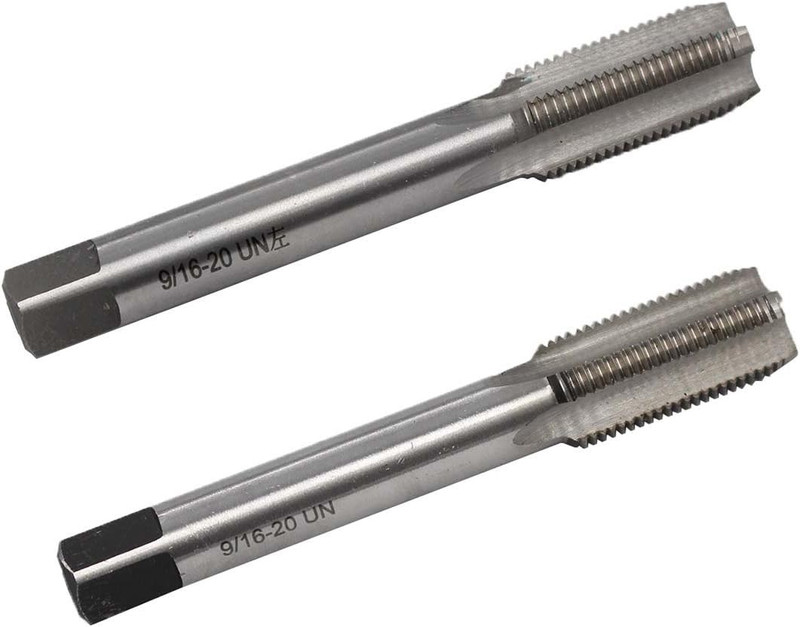 9/16-20 Right & Left Hand Thread Tap HSS 9/16'' - 20 TPI for Bike Crank Repair gallery