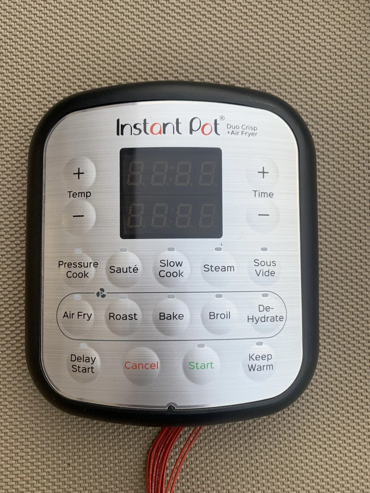 NEW Instant Pot Duo Crisp Pressure Cooker 11 in 1, 8 Qt CONTROL PANEL Only gallery