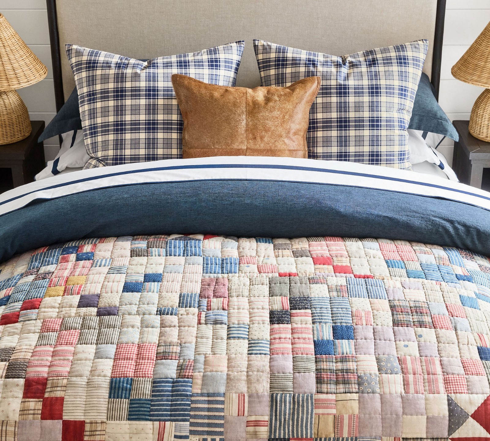 NEW Pottery Barn Jamie Reversible Quilt King/Cal. King gallery