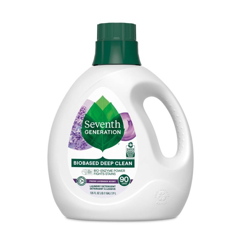 Laundry Detergent - Fresh Lavender, 135oz: Dye & Phosphate-Free, HE Formula gallery