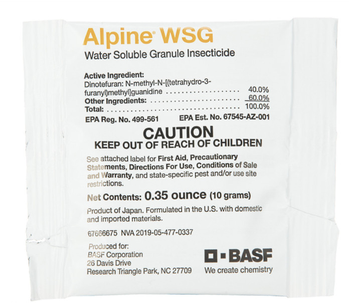10 Gram Packet Alpine WSG Water Soluble Granule Insecticide Ants Scorpions Roach gallery