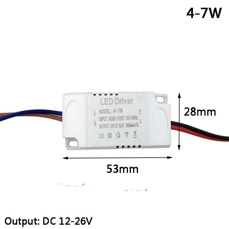 LED Driver Power Supply Transformer 3W 7W 8W 12W 25W 36W 18W DC 12V/24V gallery