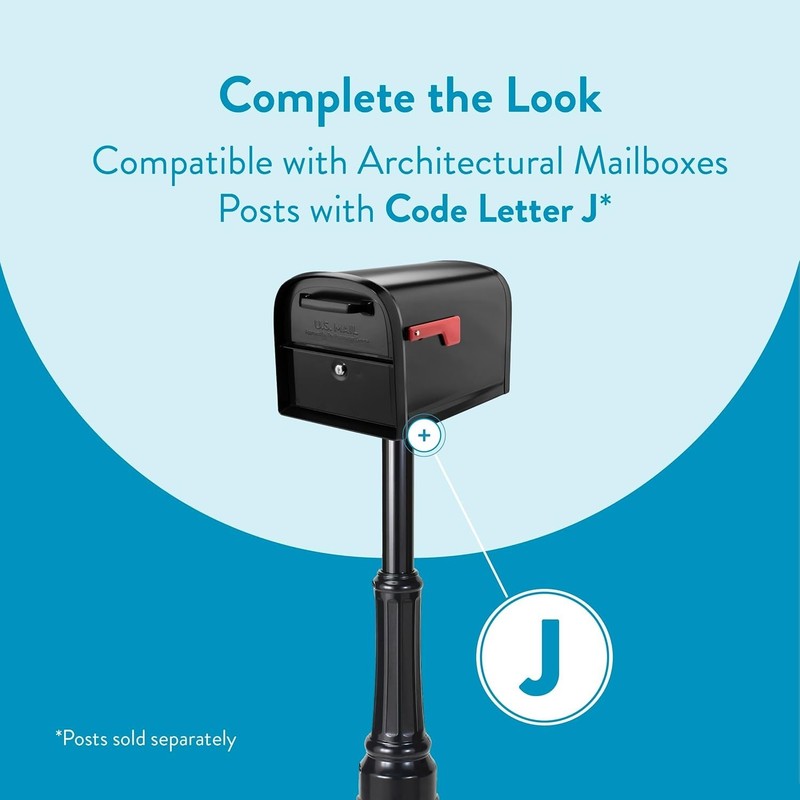 Extra Large Oasis 360 Locking Mailbox with Double Door - Stylish and Strong gallery