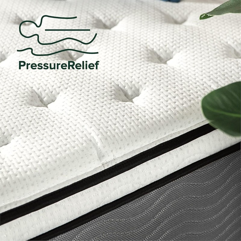 Slumber 1 by Zinus Maximum Support Plus Extra Firm 12” Inch Twin Spring Mattress gallery