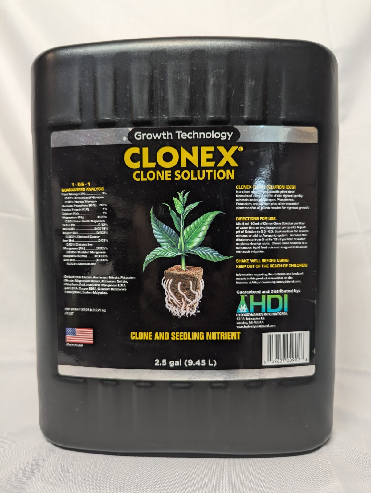 Clonex Clone Solution 2.5 Gallon gallery