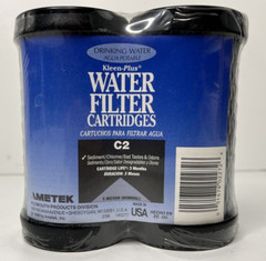 Klein-Plus C2 Drinking Water Filter Taste Odor Chlorine Sediment Pack of 2 New