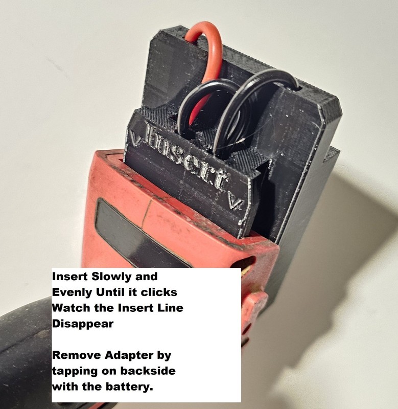 Compatible Milwaukee 18V Battery Adapter Earthquake XT Impact Wrench gallery