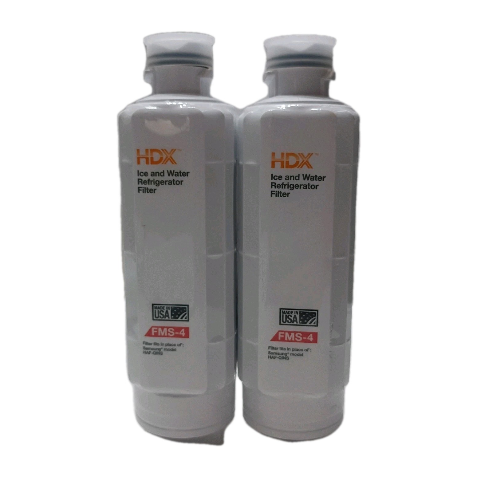 HDX FMS-4 Refrigerator Water Filter Replacement for Samsung HAF-QINS, 2 Pack gallery