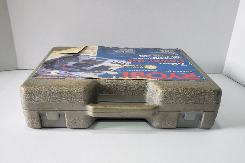 Vintage Ryobi CD75 Drill - 7.2v Cordless Drill/W/ Hard Case & Batteries. READ gallery