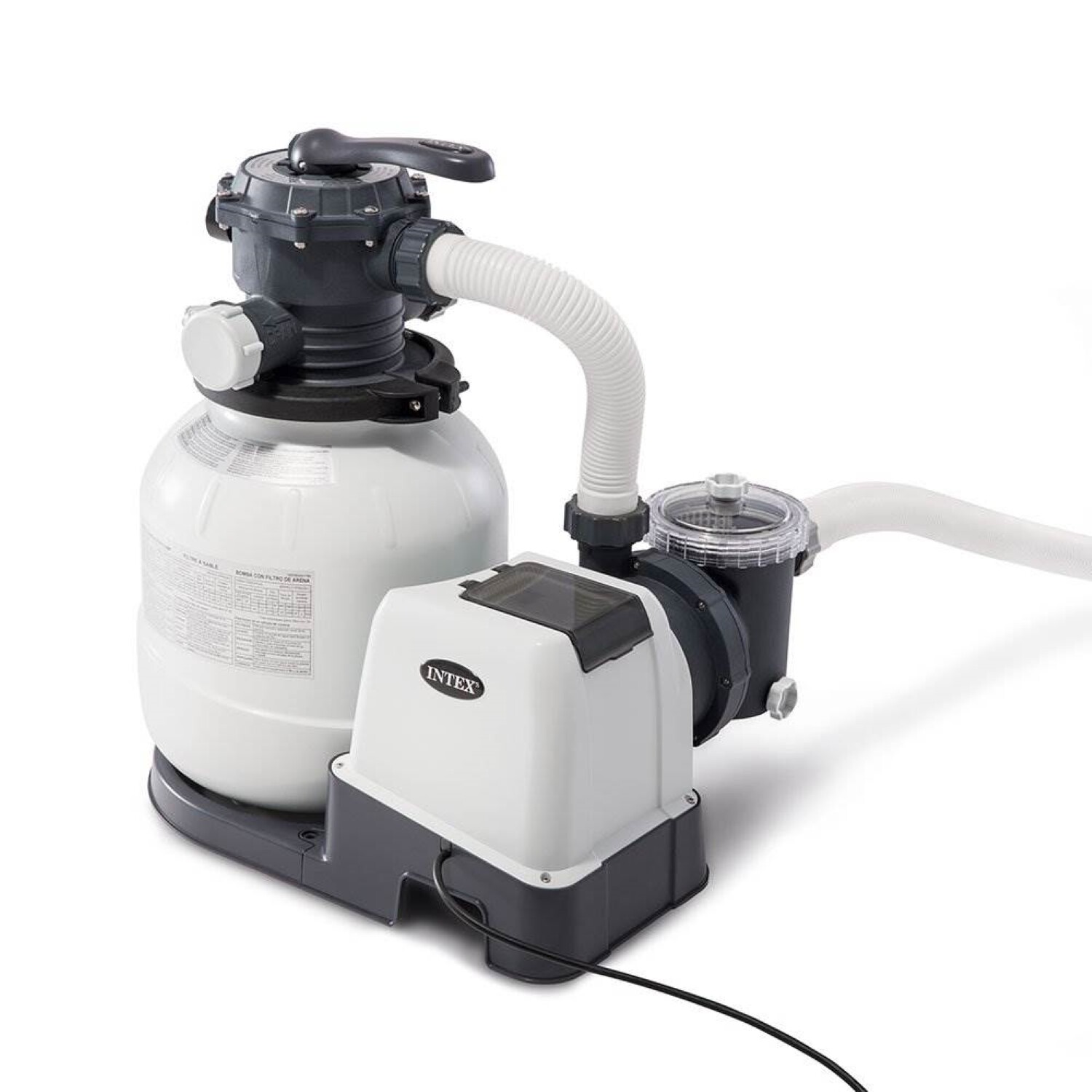 Intex 26645EG 2100 GPH Above Ground Pool Sand Filter Pump with Automatic Timer gallery