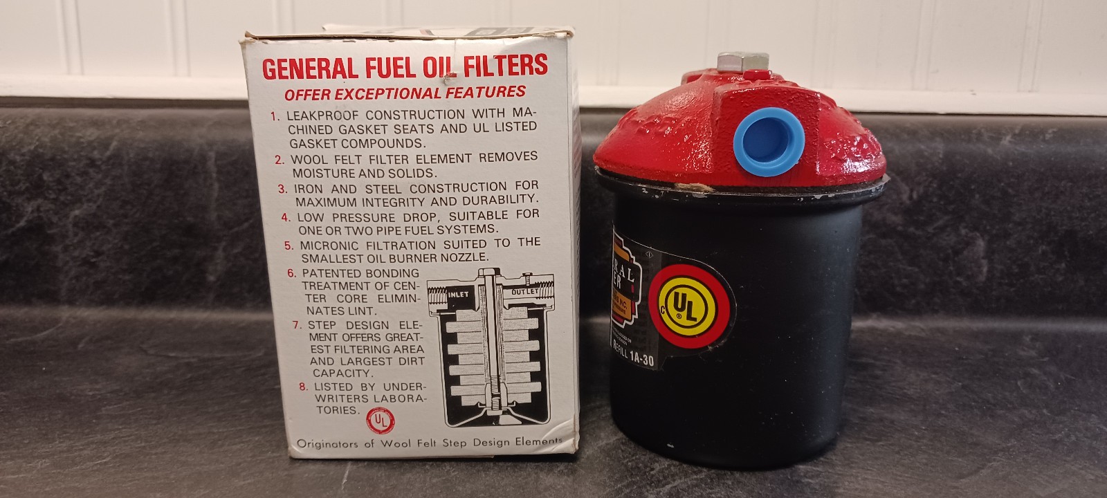 General Filter Model 1A-25A Fuel Oil Filter; BRAND NEW! gallery