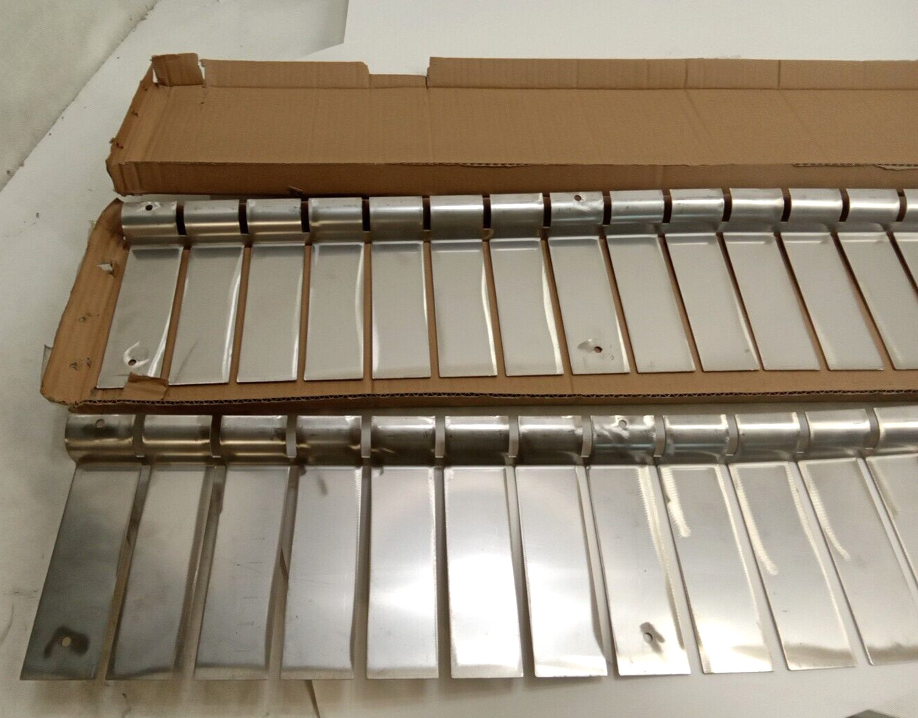 HPC Fire IC44SS-FF Free Form Installation Collars 44" x 6.2" Stainless Steel 2pk gallery