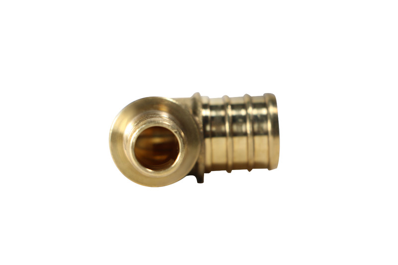 10 PIECES 3/4" PEX X 1/2" PEX REDUCING ELBOW BRASS CRIMP FITTINGS LEAD FREE gallery